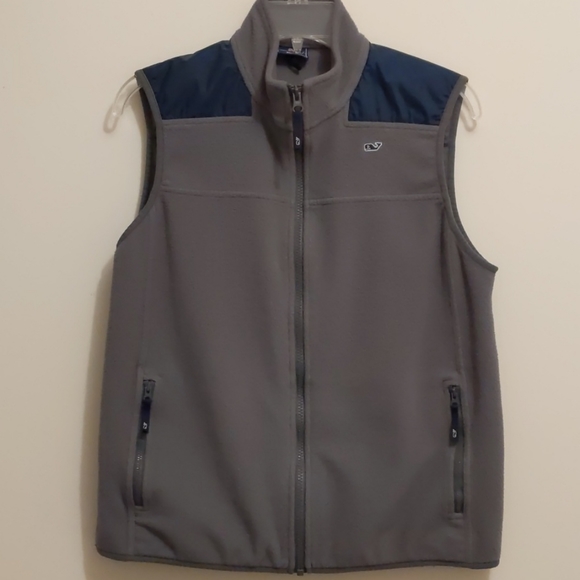 Boy's XL (18) Vineyard Vines Fleece Vest - Picture 1 of 3